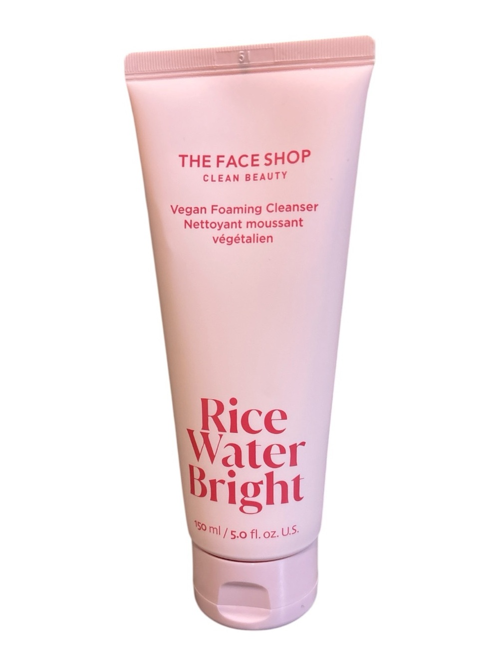 The Face Shop Rice Water Bright Vegan Foaming Cleanser